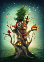 Artwork: Magic Tree House - 1000 Piece Jigsaw Puzzle (Magnolia)