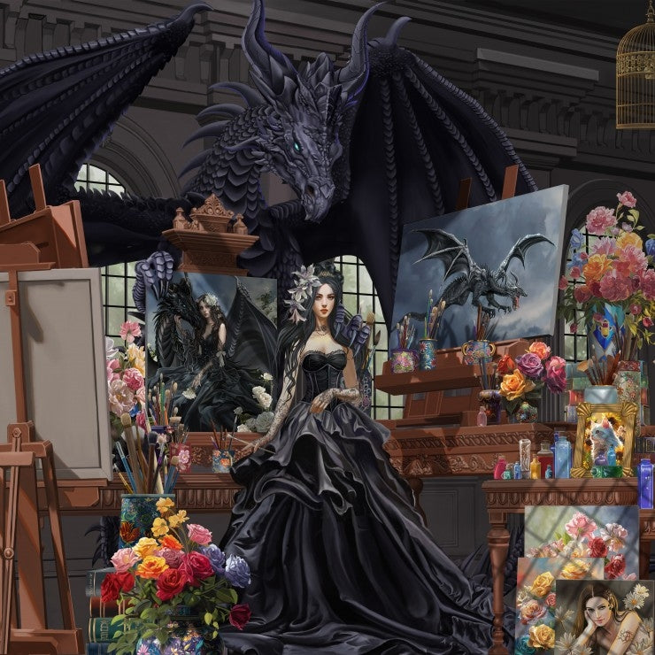 The Studio by Nene Thomas - 1000 Piece Jigsaw Puzzle (Grafika)