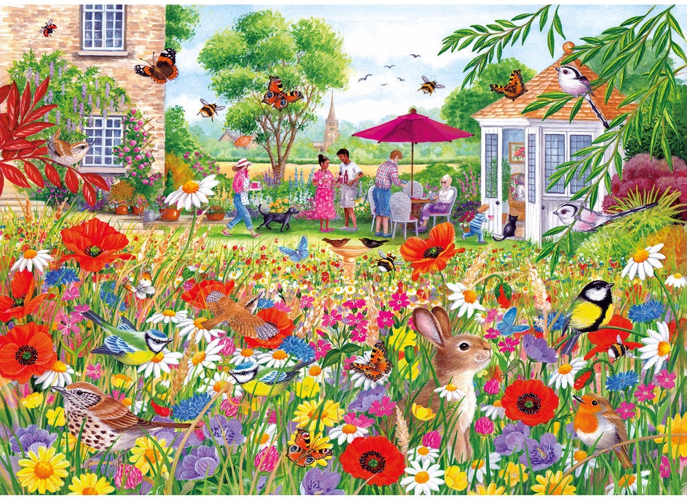 Artwork: Wildflower Garden – 250 Piece Jigsaw Puzzle (Gibsons)