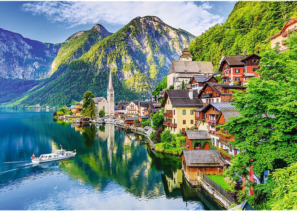 Hallstatt - Austria – 1000 Piece Jigsaw Puzzle (Trefl)