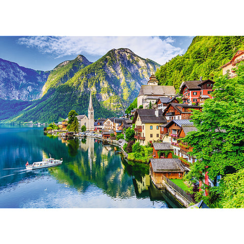 [Damaged Box] Hallstatt - Austria – 1000 Piece Jigsaw Puzzle (Trefl)