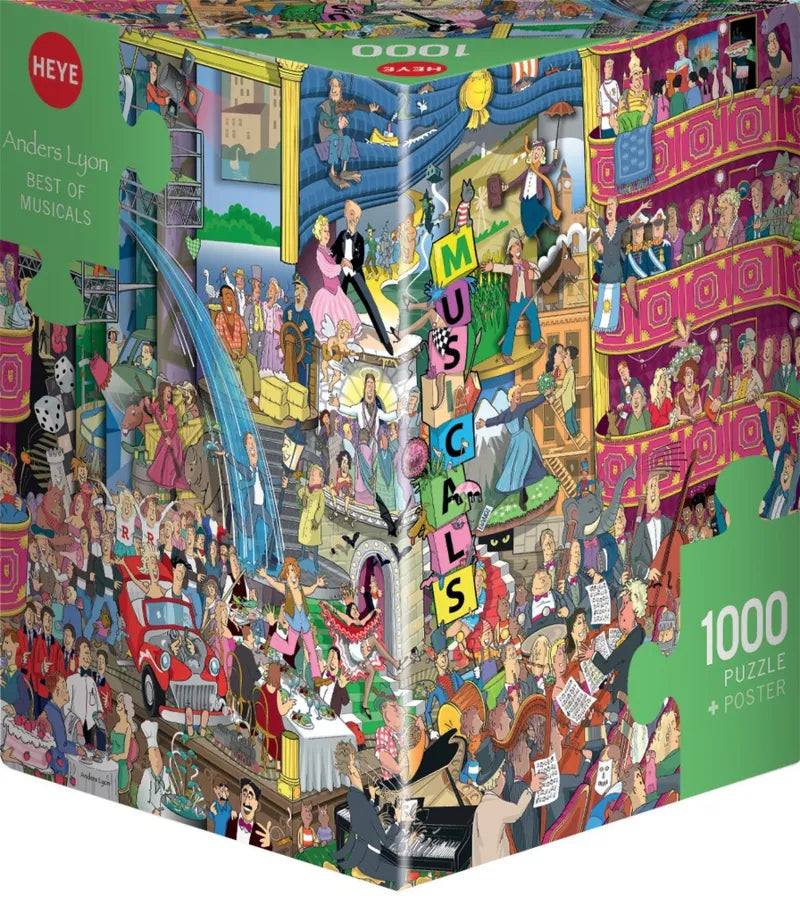 Best of Musicals by Anders Lyon - 1000 Piece Jigsaw Puzzle (Heye)