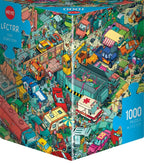 Car Cemetery by Lectrr - 1000 Piece Jigsaw Puzzle (Heye)