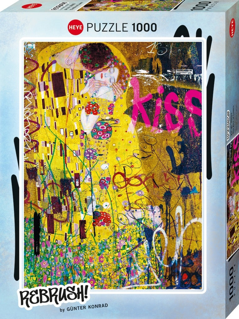 Rebrush! The Kiss by Günter Konrad - 1000 Piece Jigsaw Puzzle (Heye)