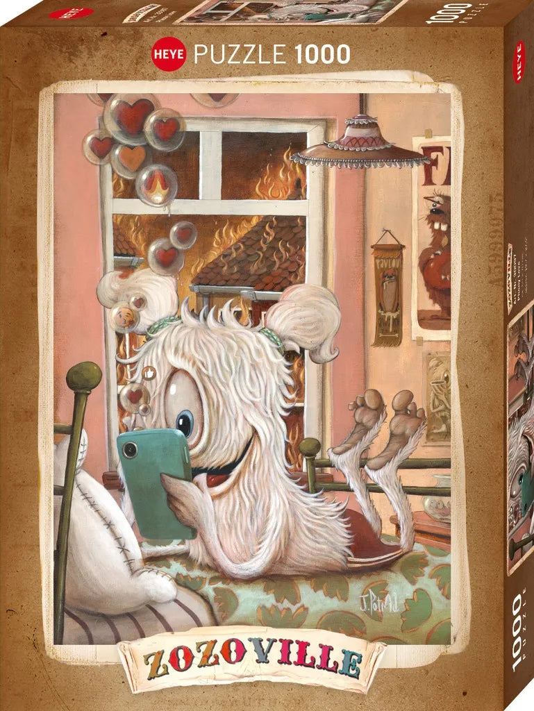 Phony Love by Johan Potma - Zozoville 1000 Piece Jigsaw Puzzle (Heye)
