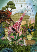 Fauna Fantasies - Giraffolove by André Sanchez - 1000 Piece Jigsaw Puzzle (Heye)