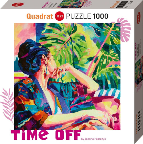 Time Off by Joanna Pilarczyk - 1000 Piece Jigsaw Puzzle (Heye) - Completed Puzzle