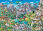 Alpine Fun by Tanck - 1000 Piece Jigsaw Puzzle (Heye)