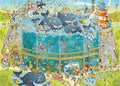 Funky Zoo Ocean Habitat by Marino Degano - 1000 Piece Jigsaw Puzzle (Heye)