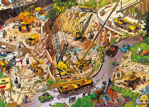 Wanted: Seek & Find Door Lock Tonio by Loup - 1000 Piece Jigsaw Puzzle (Heye)