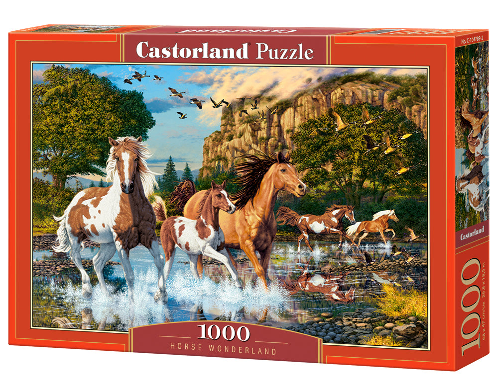 Horse Wonderland – 1000 Piece Jigsaw Puzzle (Castorland)