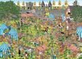 Robin Hood Festival by Jan Van Haasteren – 1500 Piece Jigsaw Puzzle (Jan Van Haasteren)