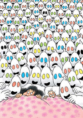 Good Night by Jan van Haasteren - 500 Piece Jigsaw Puzzle (Jumbo)