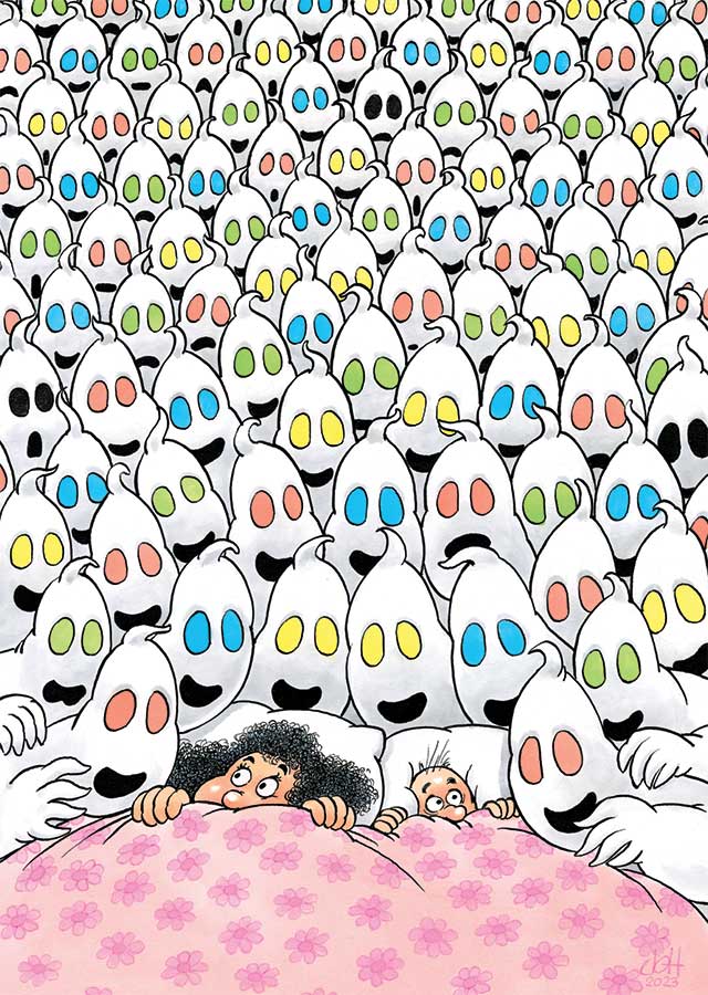 Good Night by Jan van Haasteren - 500 Piece Jigsaw Puzzle (Jumbo)