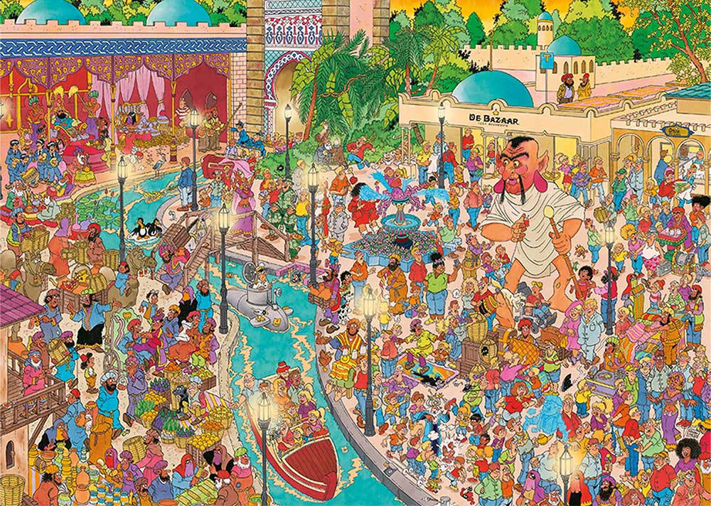 Efteling - Fata Morgana by Jan van Haasteren - 1000 Piece Jigsaw Puzzle (Jumbo)