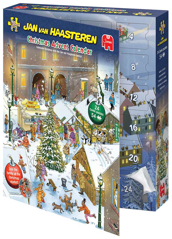 Pre-order: Jan van Haasteren Advent Calendar 2026 - Jigsaw Puzzle Advent Calendar (Jan van Haasteren)