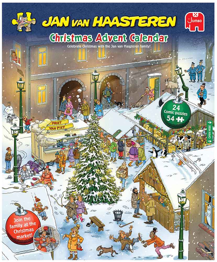 Pre-order: Jan van Haasteren Advent Calendar 2026 - Jigsaw Puzzle Advent Calendar (Jan van Haasteren)
