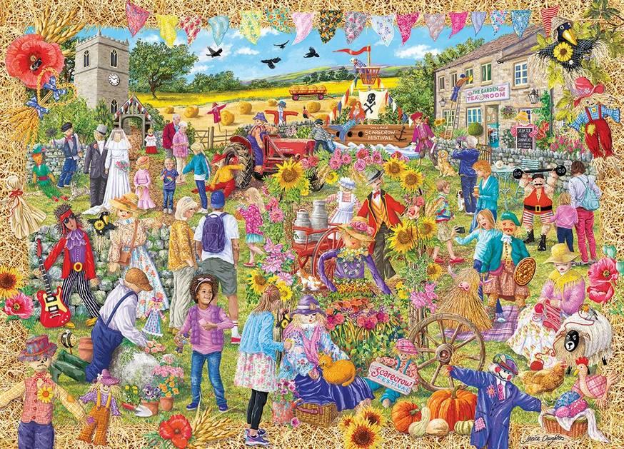 Scarecrow Festival – 1000 Piece Jigsaw Puzzle (Gibsons)