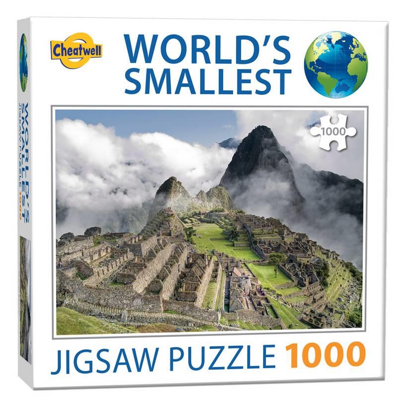Machu Picchu - World's Smallest 1000 Piece Jigsaw Puzzle (Cheatwell Games)