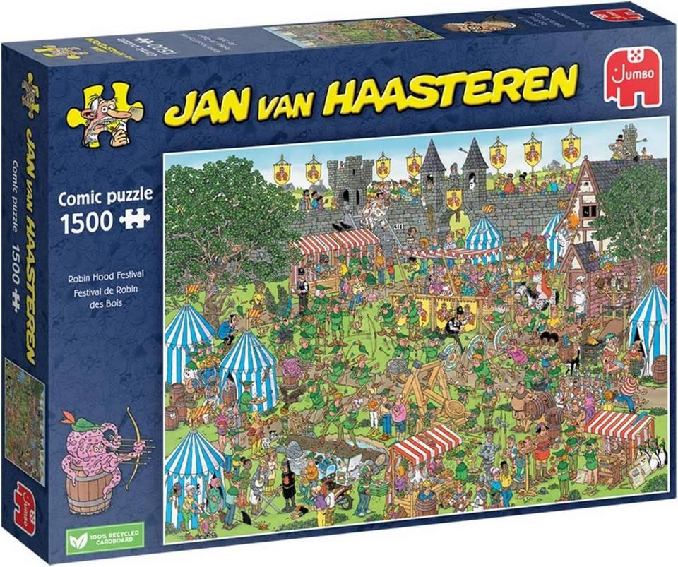 Robin Hood Festival by Jan Van Haasteren – 1500 Piece Jigsaw Puzzle (Jan Van Haasteren)