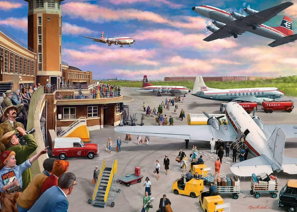 The Viewing Platform – 1000 Piece Jigsaw Puzzle (Falcon)