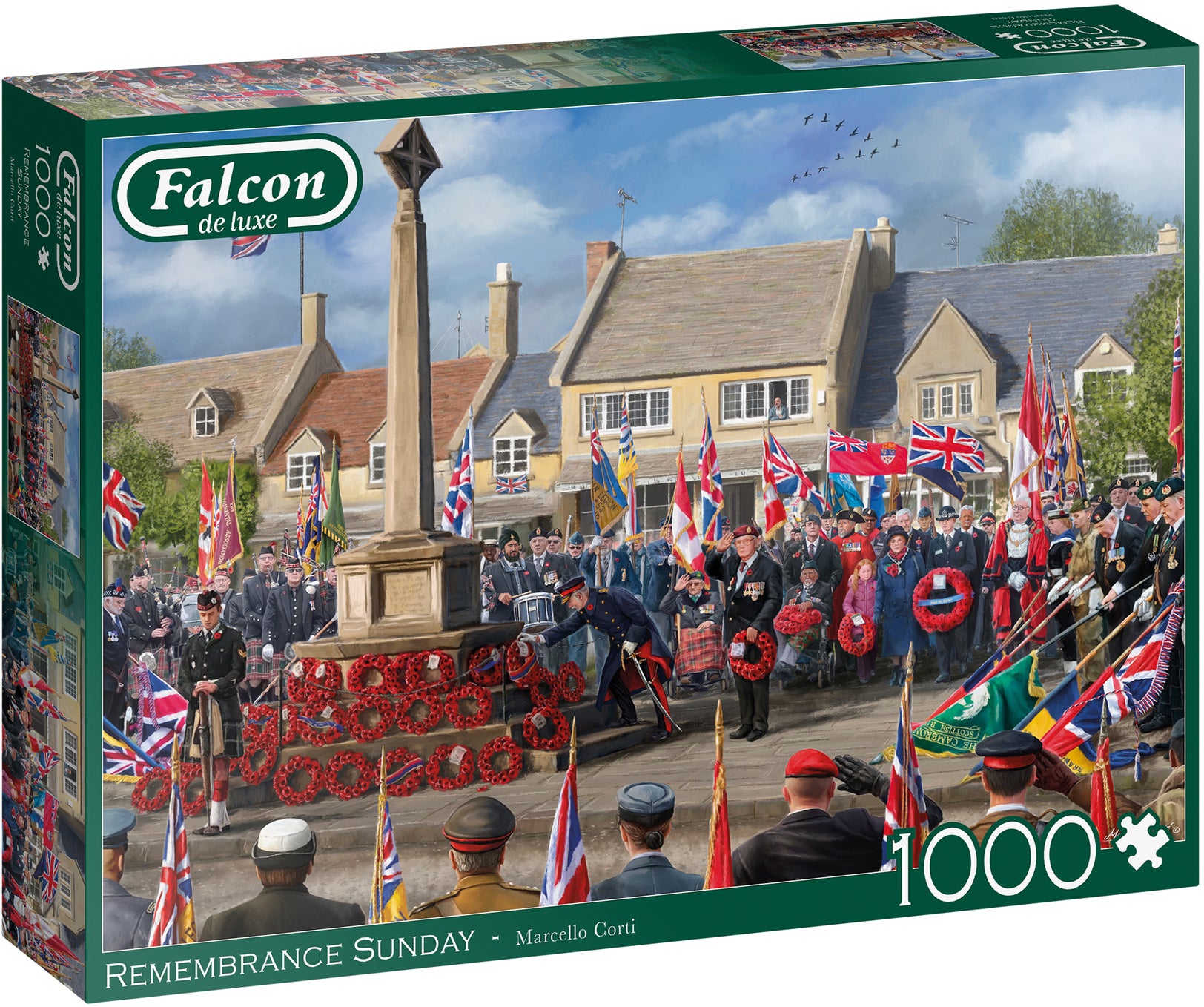 Remembrance Sunday – 1000 Piece Jigsaw Puzzle (Falcon de luxe)