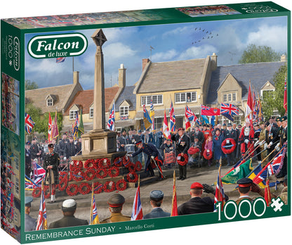Falcon de luxe - Remembrance Sunday - 1000 Piece Puzzle