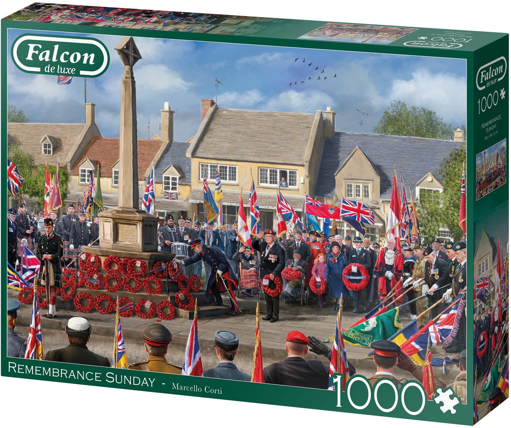 Remembrance Sunday – 1000 Piece Jigsaw Puzzle (Falcon de luxe)