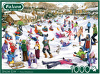 Snow Day – 1000 Piece Jigsaw Puzzle (Falcon de luxe)