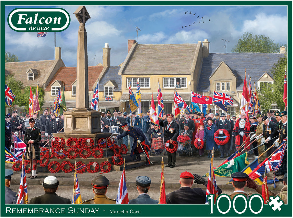 Remembrance Sunday – 1000 Piece Jigsaw Puzzle (Falcon de luxe)