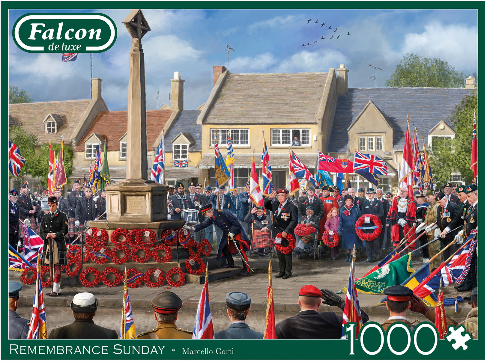 Remembrance Sunday – 1000 Piece Jigsaw Puzzle (Falcon de luxe)