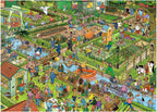 Artwork: The Vegetable Garden by Jan Van Haasteren – 1000 Piece Jigsaw Puzzle (Jan van Haasteren)