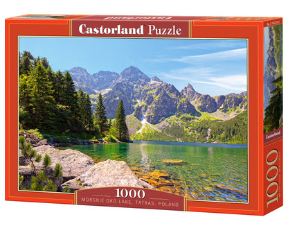 Castorland - Morskie Oko Tatras Lake, Poland - 1000 Piece Jigsaw Puzzle