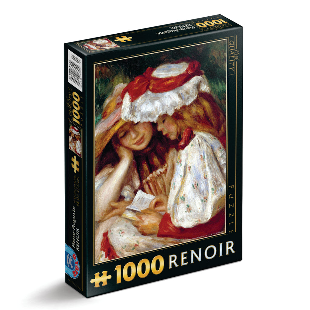 Two Young Women Reading by Renoir – 1000 Piece Jigsaw Puzzle (Dtoys)