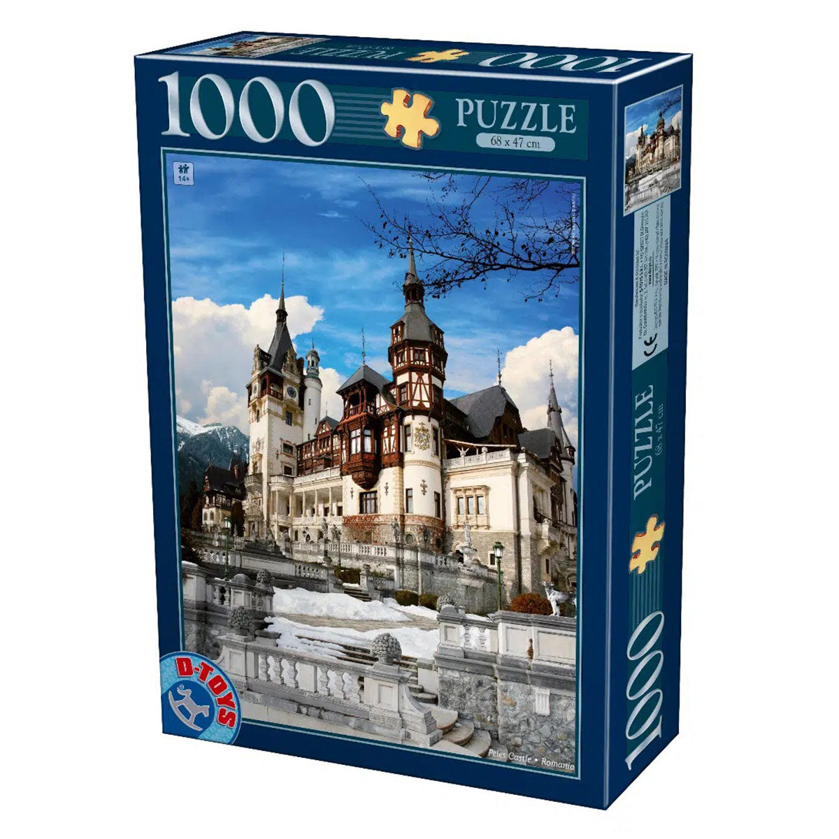 Peles Castle: Romania – 1000 Piece Jigsaw Puzzle (Dtoys)