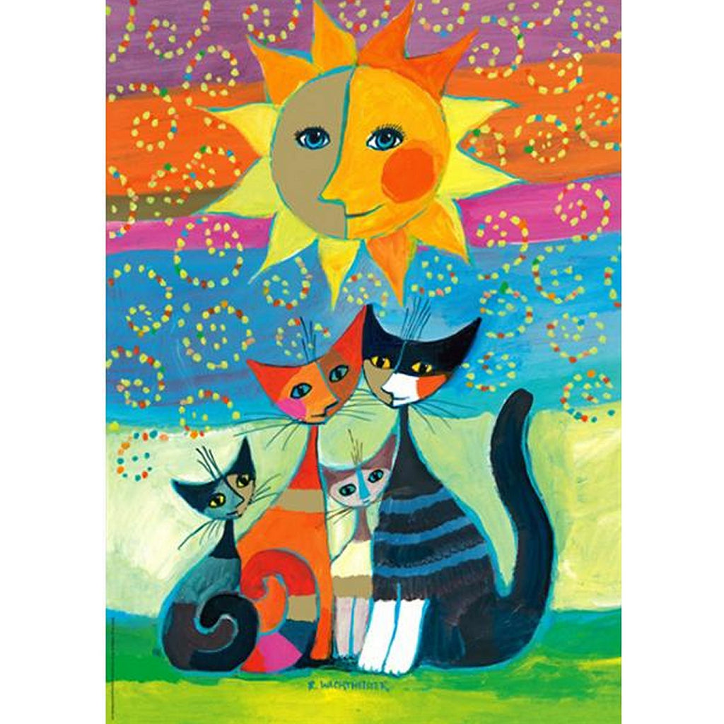 The Sun by Rosina Wachtmeister – 1000 Piece Jigsaw Puzzle (Heye)