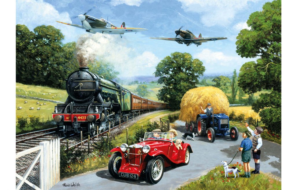 Kidicraft - Kevin Walsh - 1940’s Summer - 1000 Piece Jigsaw Puzzle
