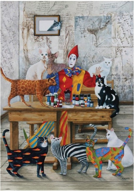 Artwork: My Colorful World – 1500 Piece Jigsaw Puzzle (Art Puzzle)