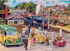 Artwork: Treats at the Station – 1000 Piece Jigsaw Puzzle (Gibsons)