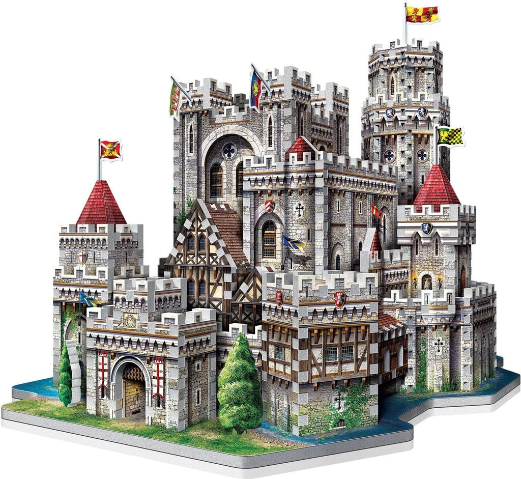 Made up: King Arthur's Camelot 3D Jigsaw Puzzle - 865 Piece (Wrebbit 3D)