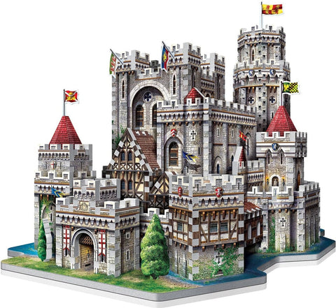 Made up: King Arthur's Camelot 3D Jigsaw Puzzle - 865 Piece (Wrebbit 3D)