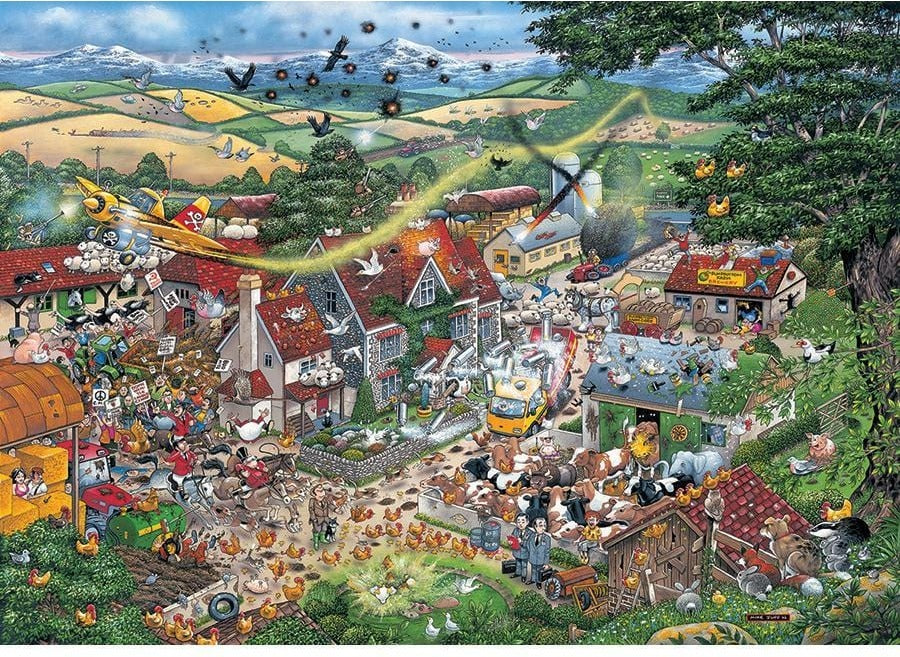 Artwork: I Love the Farmyard – 1000 Piece Jigsaw Puzzle (Gibsons)
