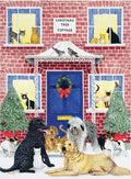 Artwork: Christmas Cottage Square Boxed – 1000 Piece Jigsaw Puzzle (Galison)