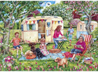 Artwork: Caravan Escape – 1000 Piece Jigsaw Puzzle (Gibsons)