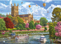 Artwork: Worcester From the River by Steve Crisp - 1000 Piece Jigsaw Puzzle (Gibsons)