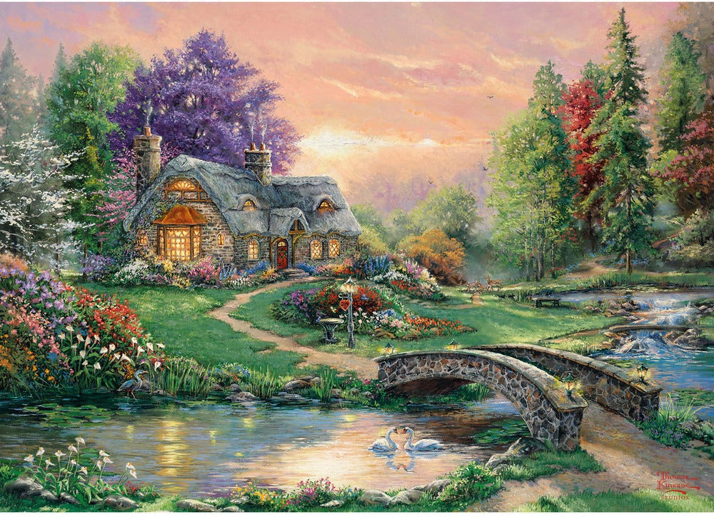 Artwork: Sweetheart Retreat – 1000 Piece Jigsaw Puzzle (Gibsons)