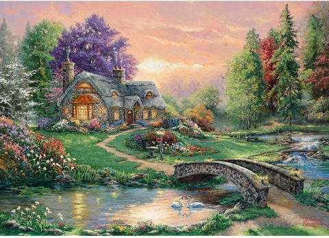 Artwork: Sweetheart Retreat – 1000 Piece Jigsaw Puzzle (Gibsons)