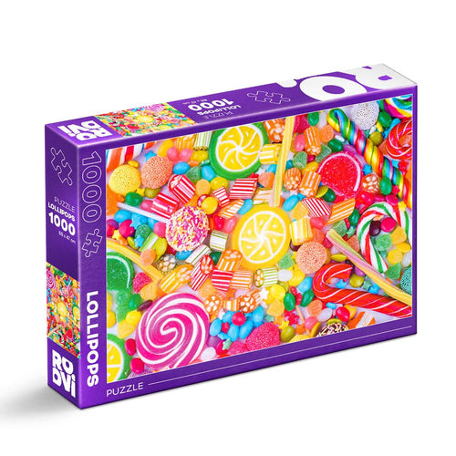 Lollipops – 1000 Piece Jigsaw Puzzle (Roovi) - Image 2