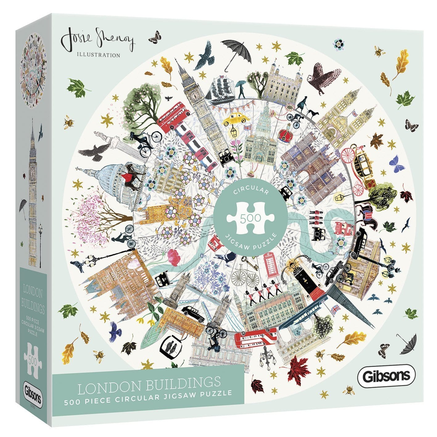 Gibsons - London Buildings - 500 Piece Jigsaw Puzzle