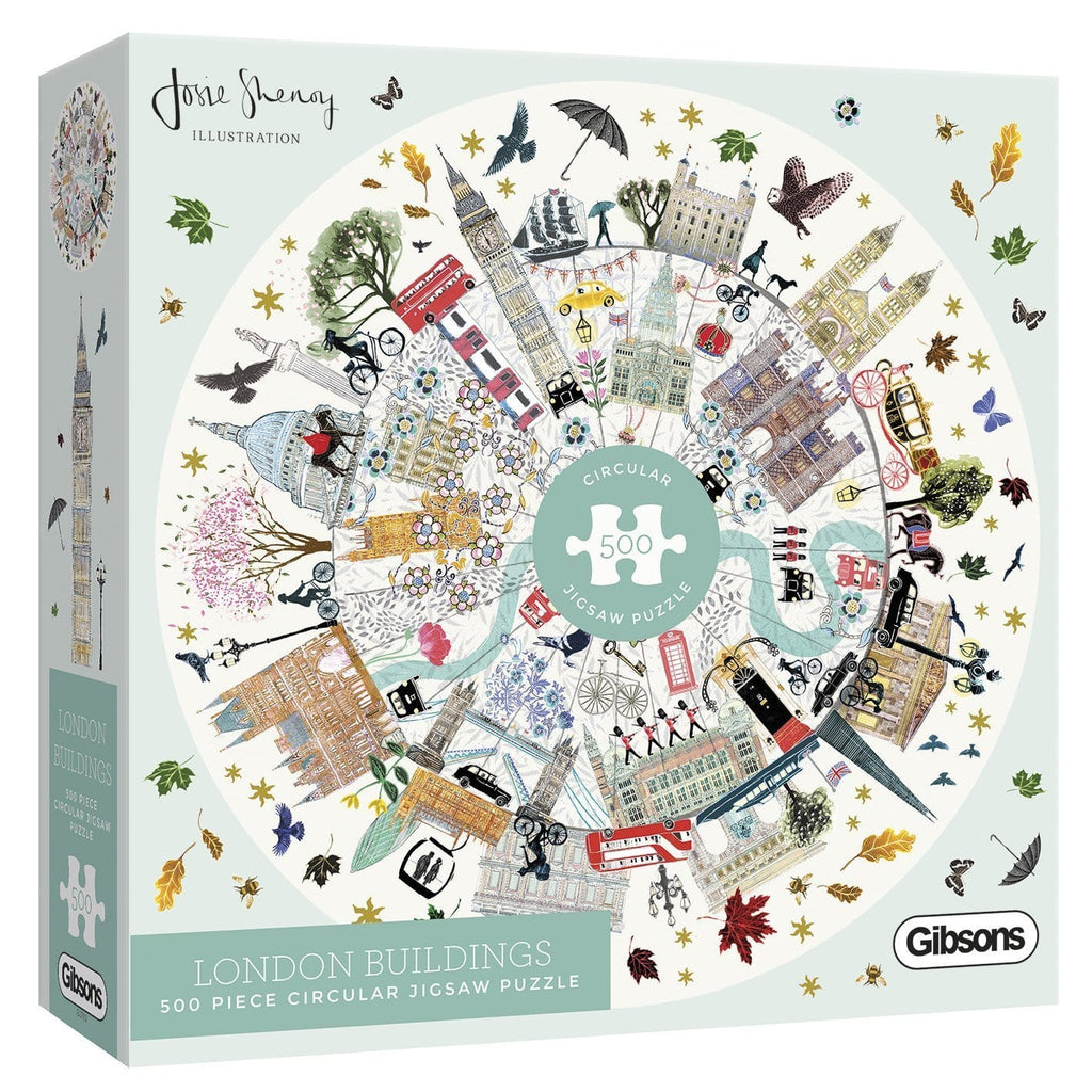 London Buildings – 500 Piece Jigsaw Puzzle (Gibsons)